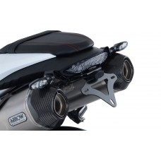 R&G Racing Licence Plate Holder (compatible with Arrow & standard exhausts) for Triumph Speed Triple S '16-'21, Speed Triple R '16-'17, Speed Triple RS '18-'20
